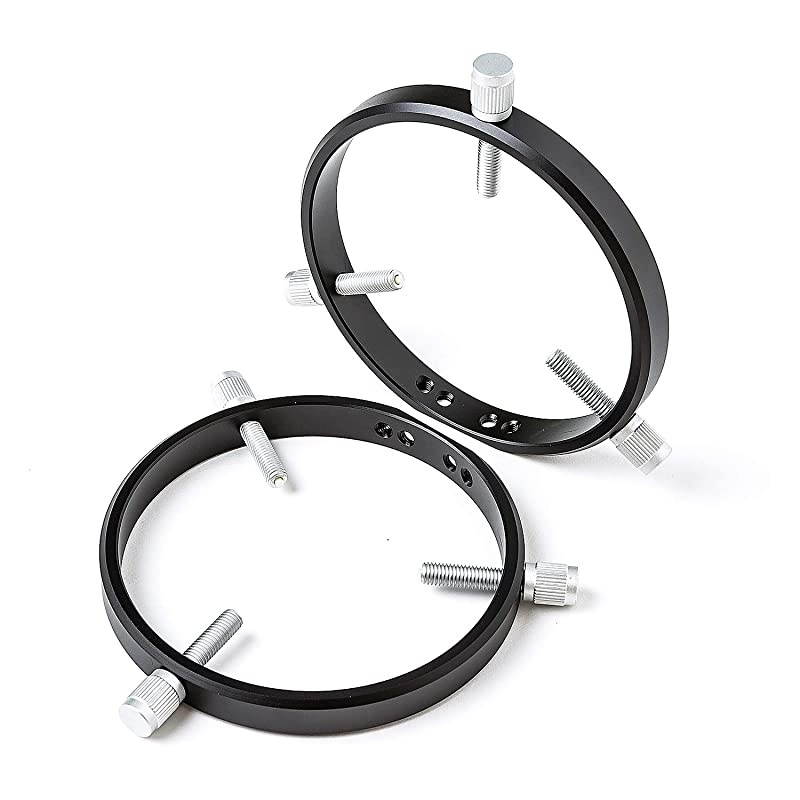 Adjustable Guiding Scope Rings for Telescope Tube Diameter or Finders 76 to 127mm