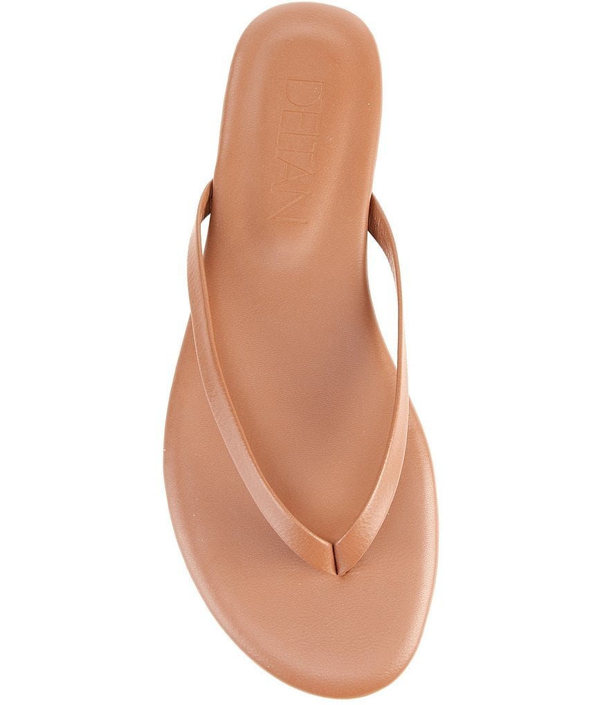 Deltan Hula Leather Thong Sandals