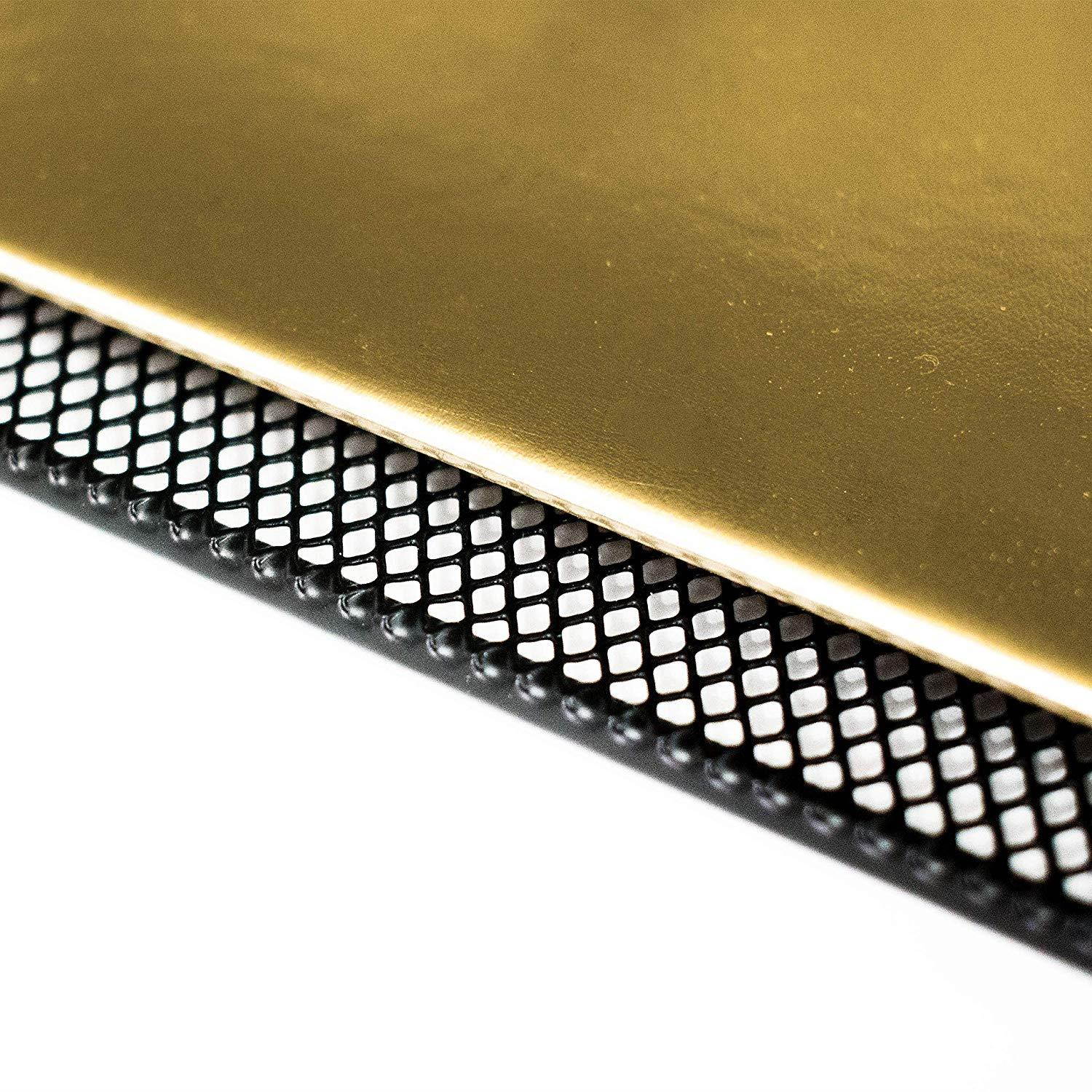 Blu Monaco Desk Organizers and Accessories Stackable Paper Tray - 4 Tier Stackable Letter Trays - Black Metal Mesh File Holder Organizer