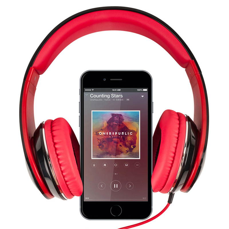 HM740 Gaming Headset Enhanced Bass Sound 1.2m Wired Headphone Noise Cancelling Earphones with Hidden MIC for Iphone Android MP3