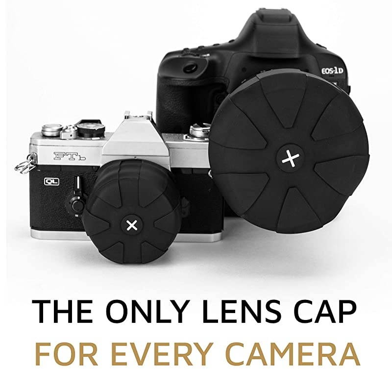Universal Lens Cap 20 Fits 99 DSLR Lenses Element Proof Lifetime Coverage Micro Magnum Bundle 8Pack