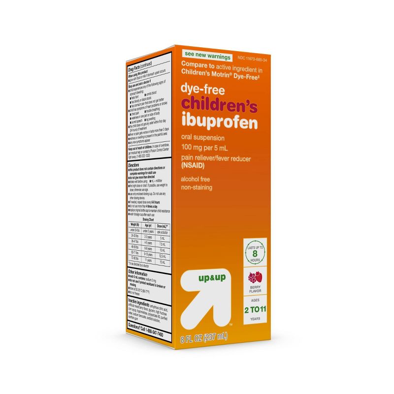 Ibuprofen 100mg Child DF NSAID Berry Suspension - 8 fl oz - up & up™