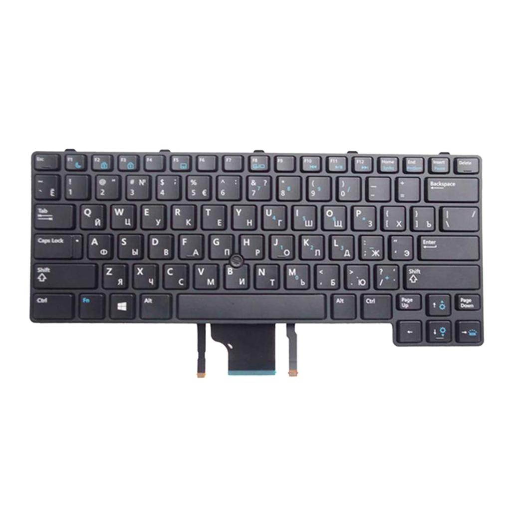 For Dell E6430U E6430S 6530U 6430u-100TB Russian Full Keyboard + Backlit