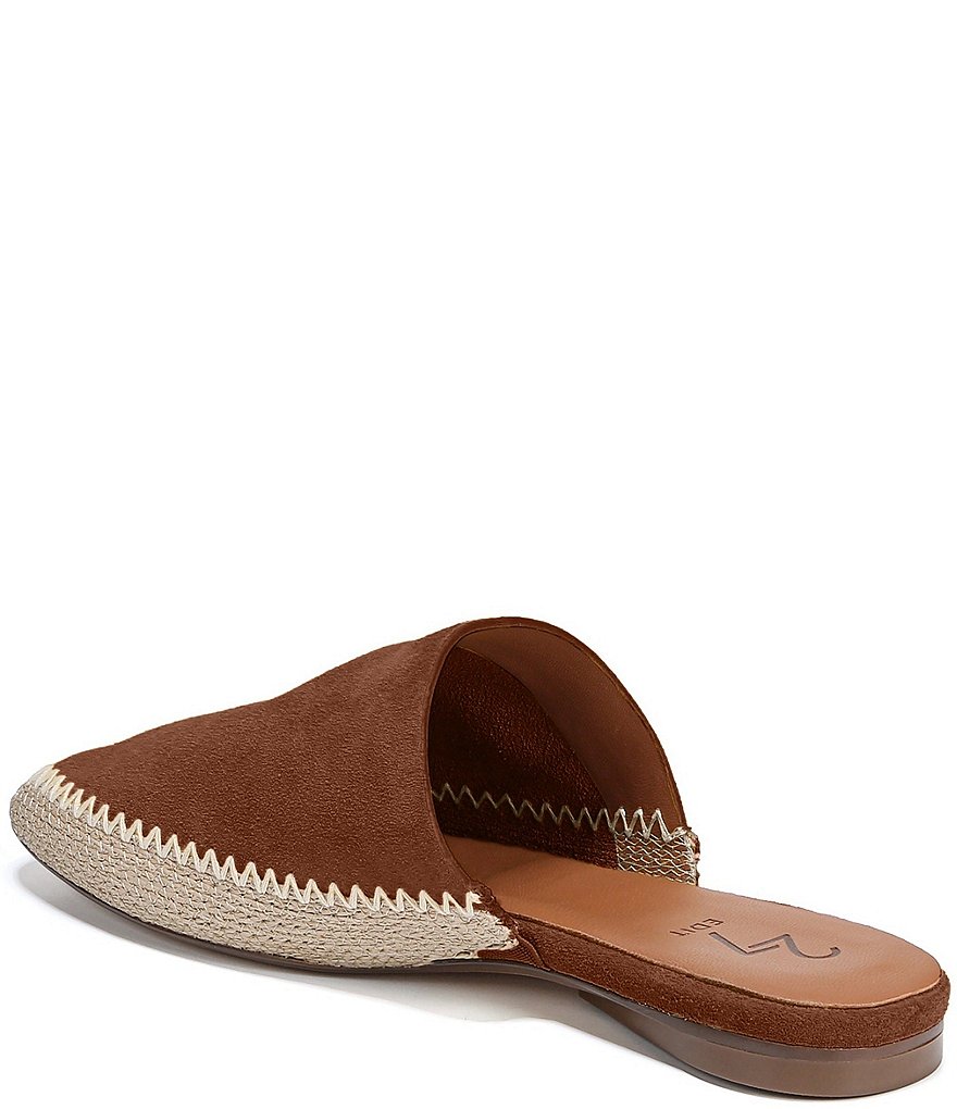 27 EDIT Naturalizer Candice Suede Slip-On Mules