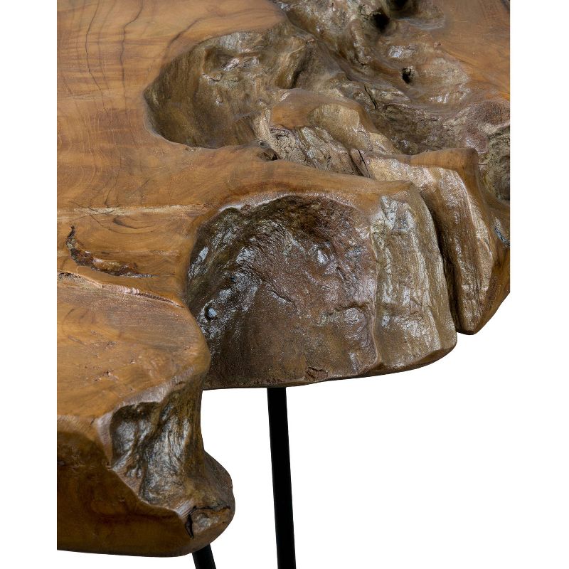 Josie Live Edge Coffee Table Brown - East at Main