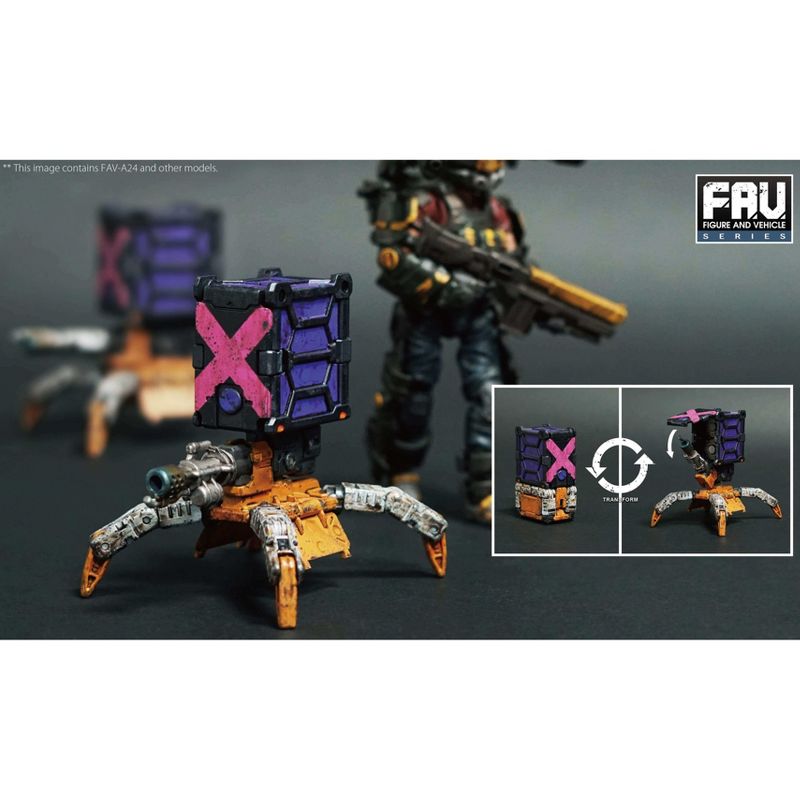 FAV-AP24 OT-55 Spitfire 1:18 Scale | Acid Rain Fav Action figure accessories