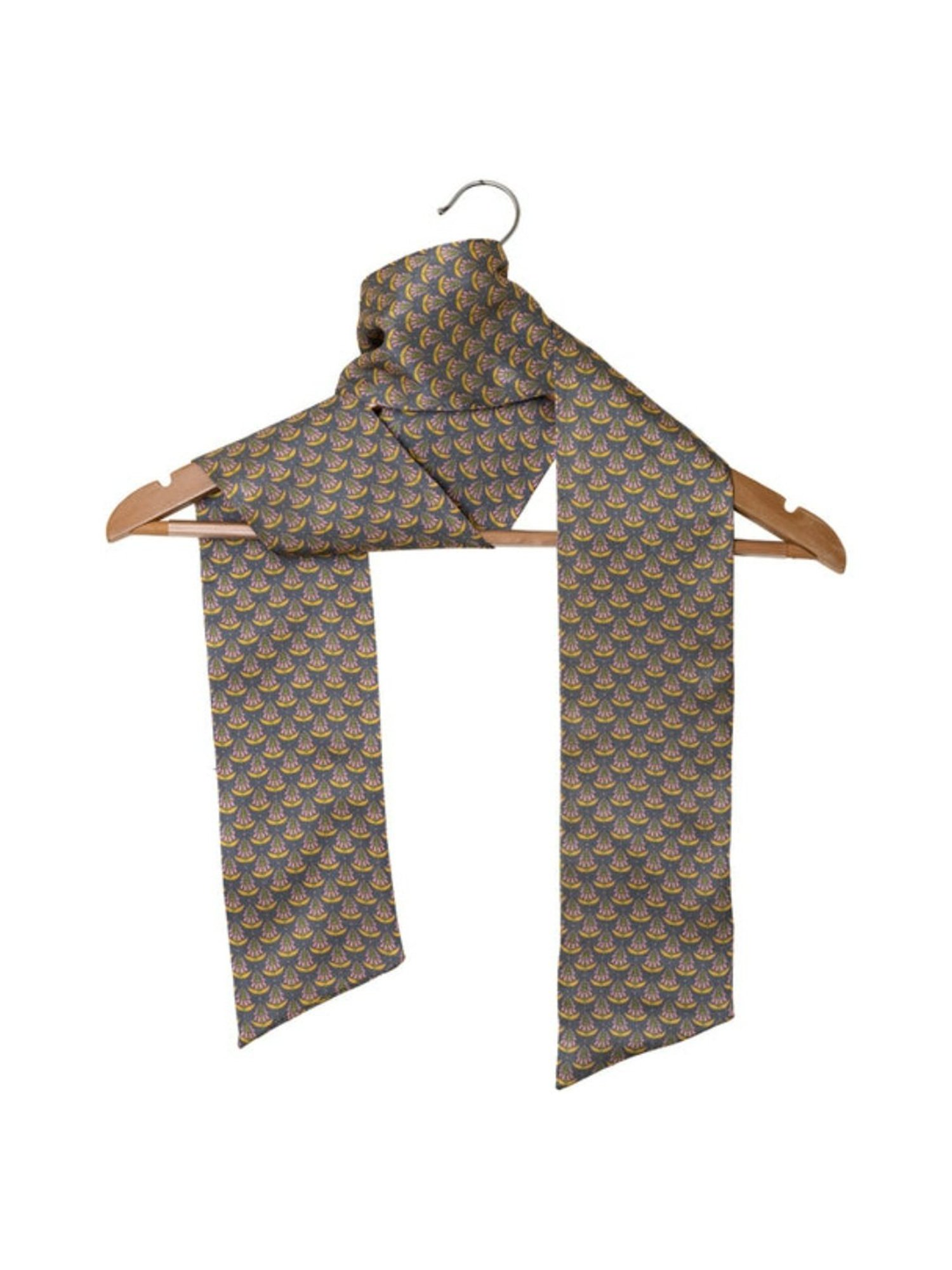 CHOKORE Grey Printed Stole