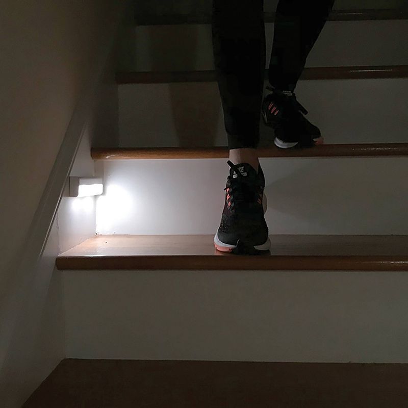 Brilliant Evolution 3pk Wireless LED Stair/Path Light White