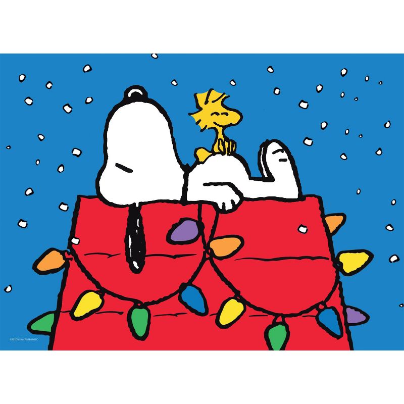 Ceaco Doghouse Nap Peanuts Jigsaw Puzzle - 100pc