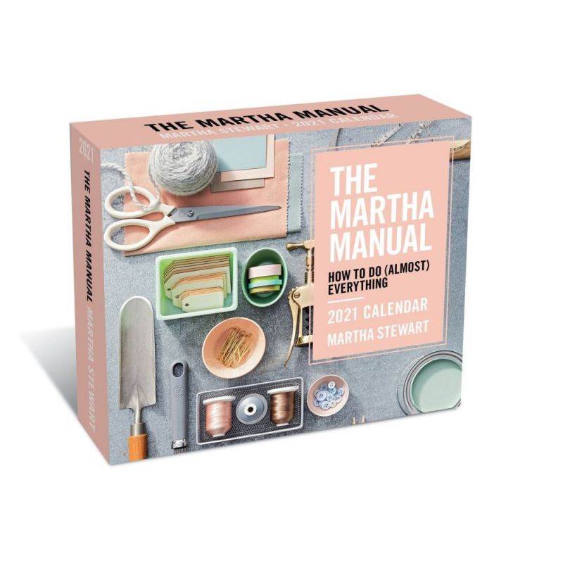 The Martha Manual 2021 Day-to-Day Calendar