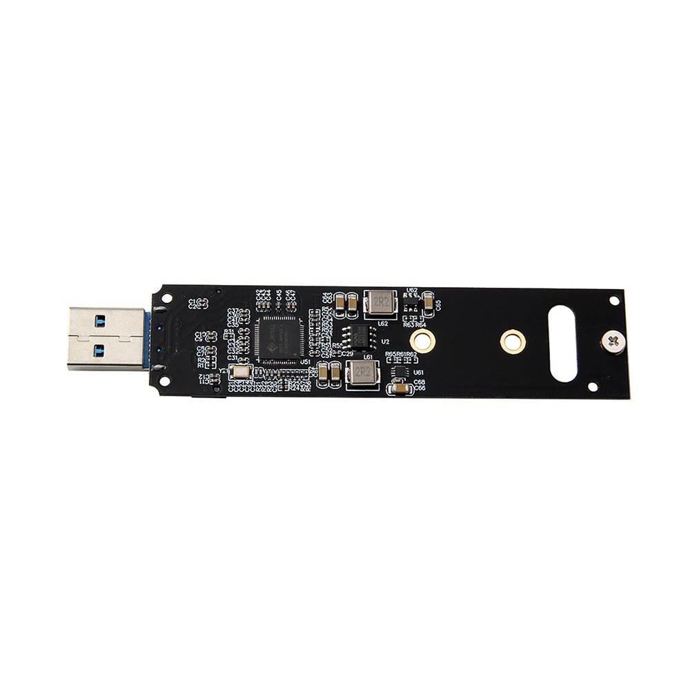 M.2 NVME to USB3.0 Mobile Adapter Card Converter Card Support M.2 PCIE(Key M) Interface NVME SSD Not Support SATA Protocol