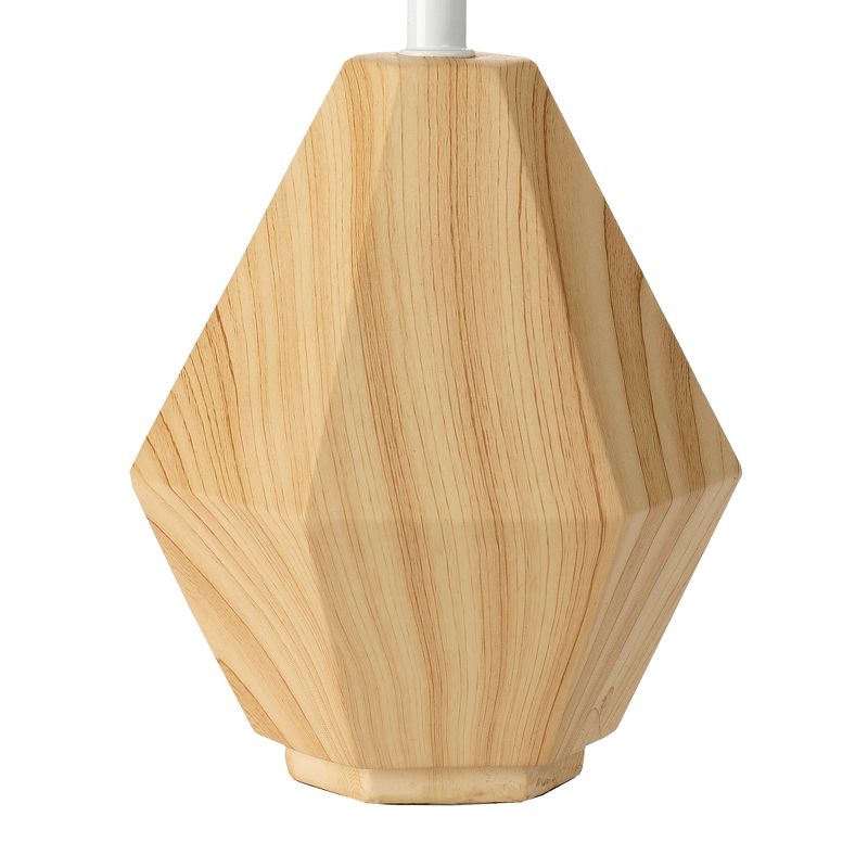 18" 2-Light Luna Clamp Arm Table Lamp with Mushroom Shade Matte Black - Globe Electric