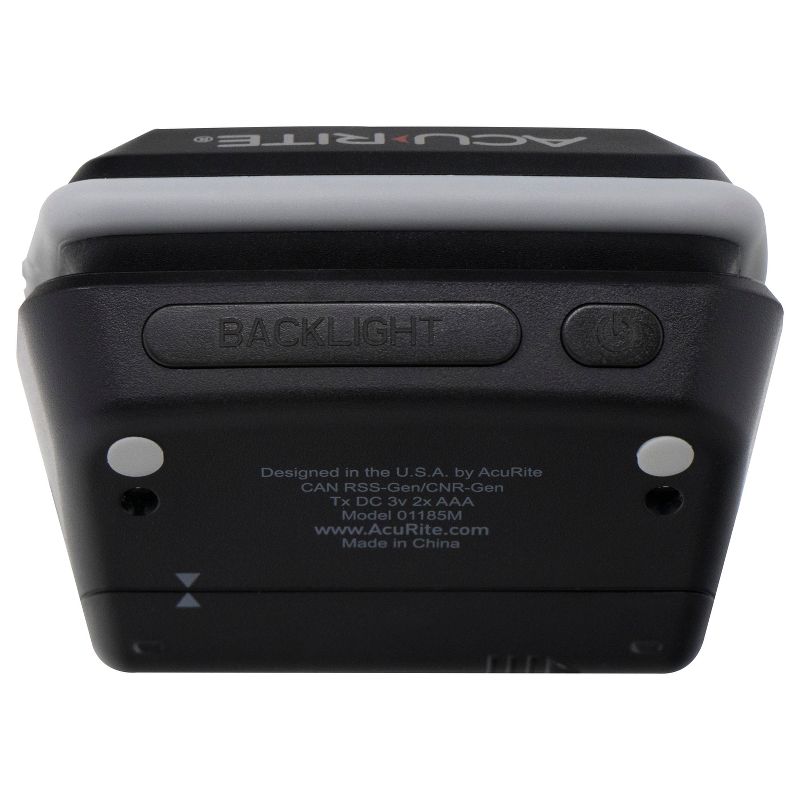 AcuRite Digital Meat Thermometer with Wireless Display Black