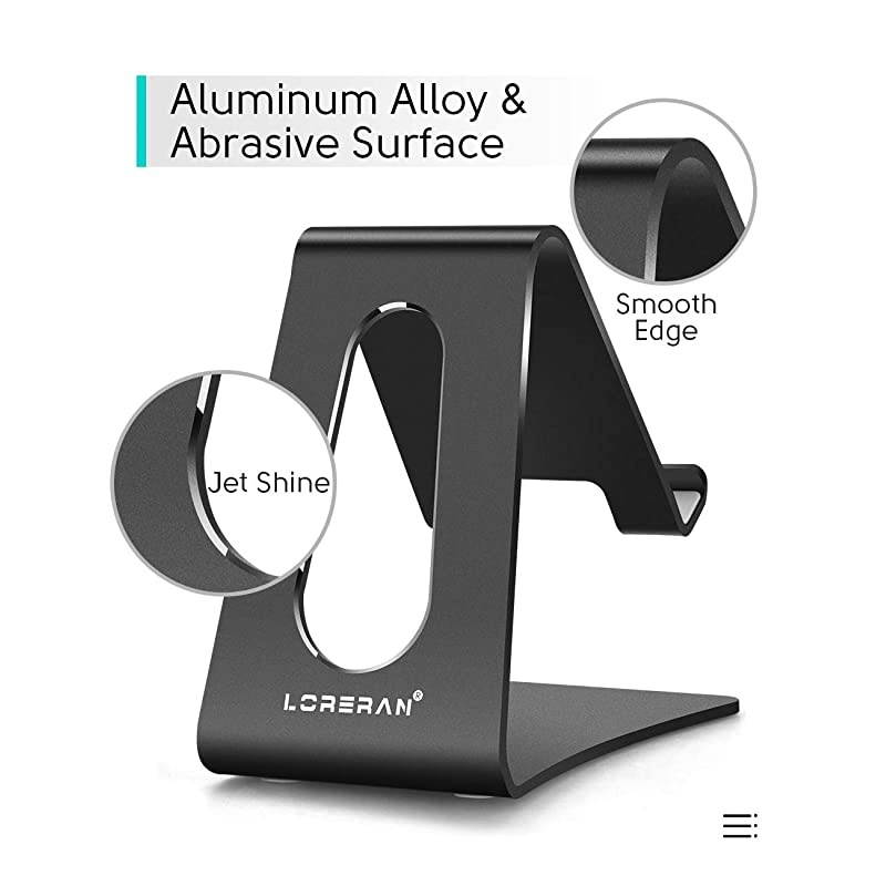 Smart Phone and Tablet Stand - Foldable Vertical and Horizontal Mount for iPhone / iPad / Samsung Galaxy / HTC One and all Mobile Phones Blue