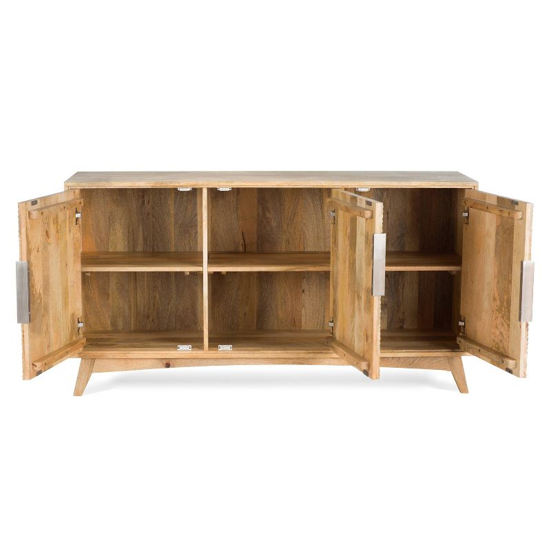 Carmel Sideboard Dark Brown/Black - Chique