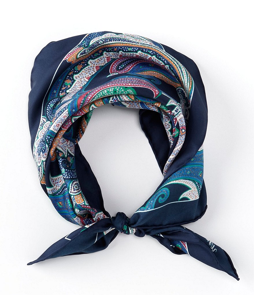 kate spade new york Overgrown City Silk Square Scarf