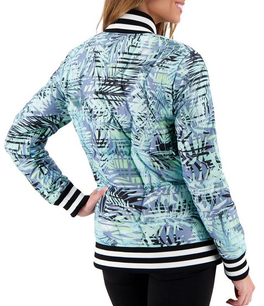 Obermeyer Paige HydroBlock&reg; Classic Quilted Down Tropical Print Jacket