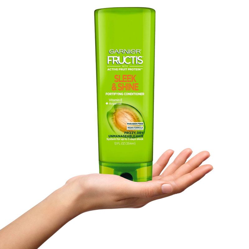 Garnier Fructis Active Fruit Protein Sleek & Shine Shampoo & Conditioner Twin Pack - 24.5 fl oz