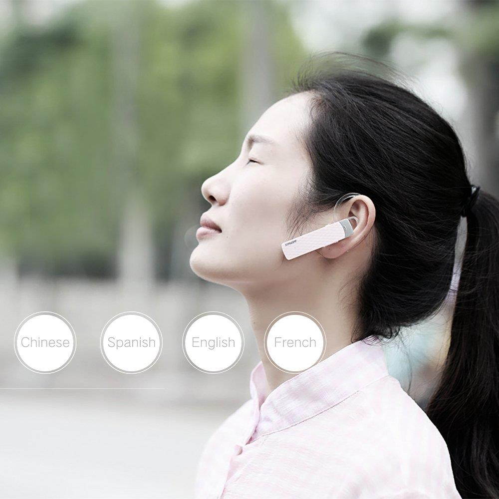 Bluetooth Earpiece Sports In-Ear RB-T9 - Pink