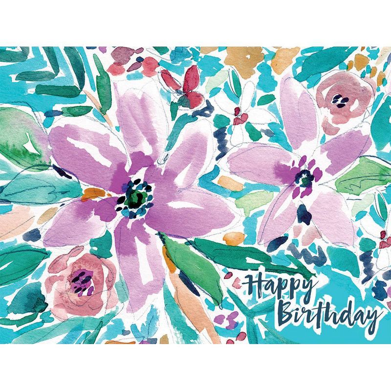 18ct 5.25"x4" All Occasion Wild at Heart Note Cards - LANG