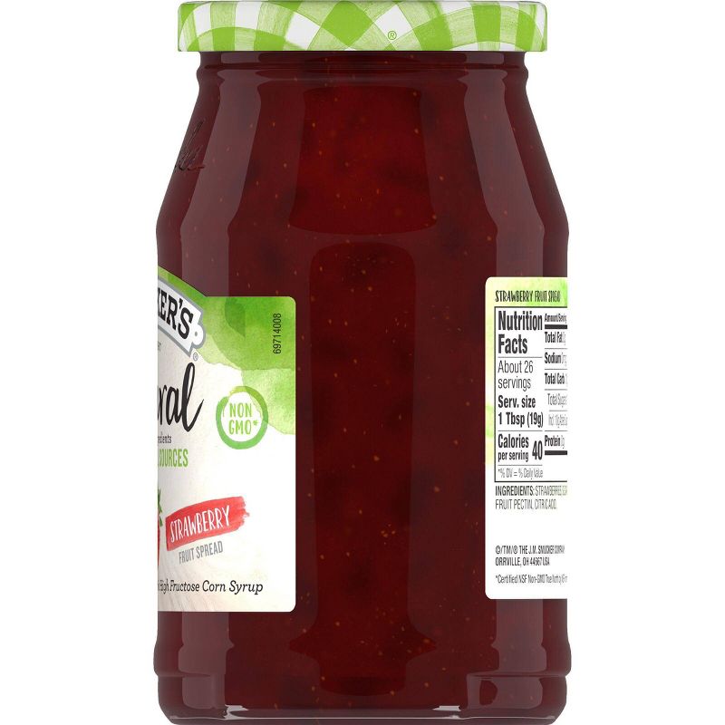 Smucker's Natural Strawberry Preserves - 17.25oz