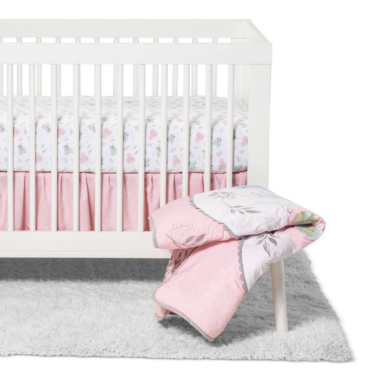 My Baby Sam Heart of Gold Crib Bedding Set - 9pc