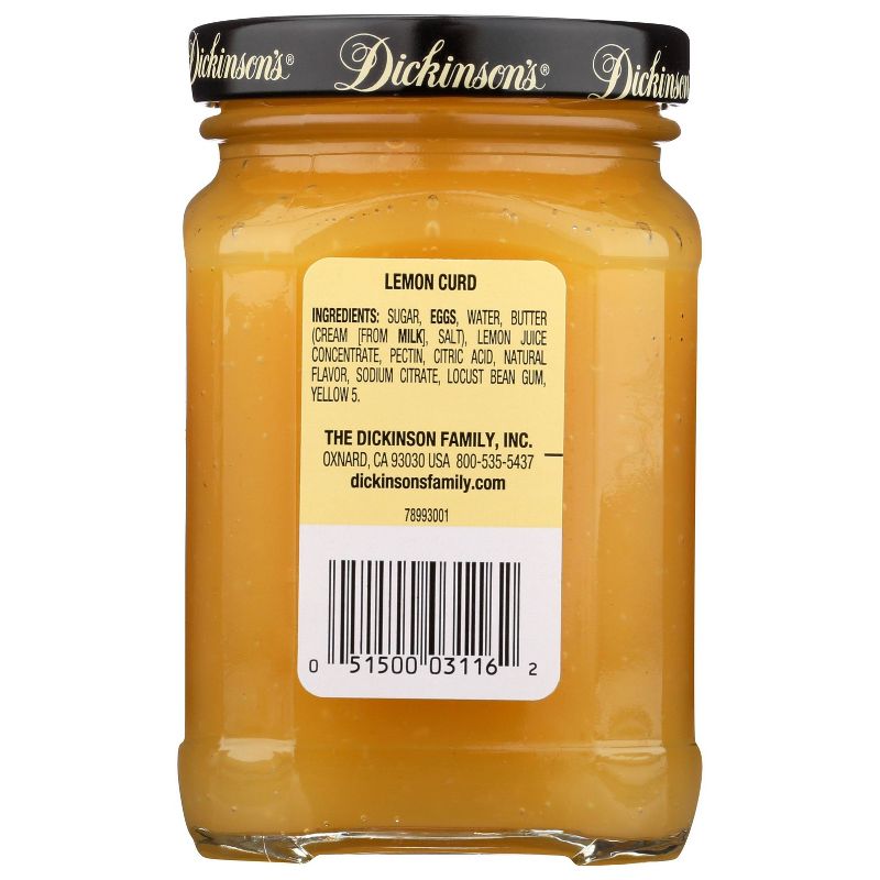 Dickinson's Lemon Curd - 10oz