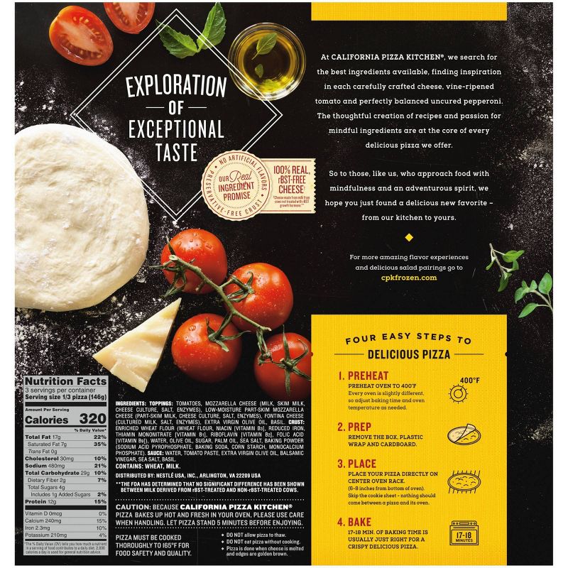 DiGiorno Cheese Stuffed Crust Three Meat Frozen Pizza - 9.2oz