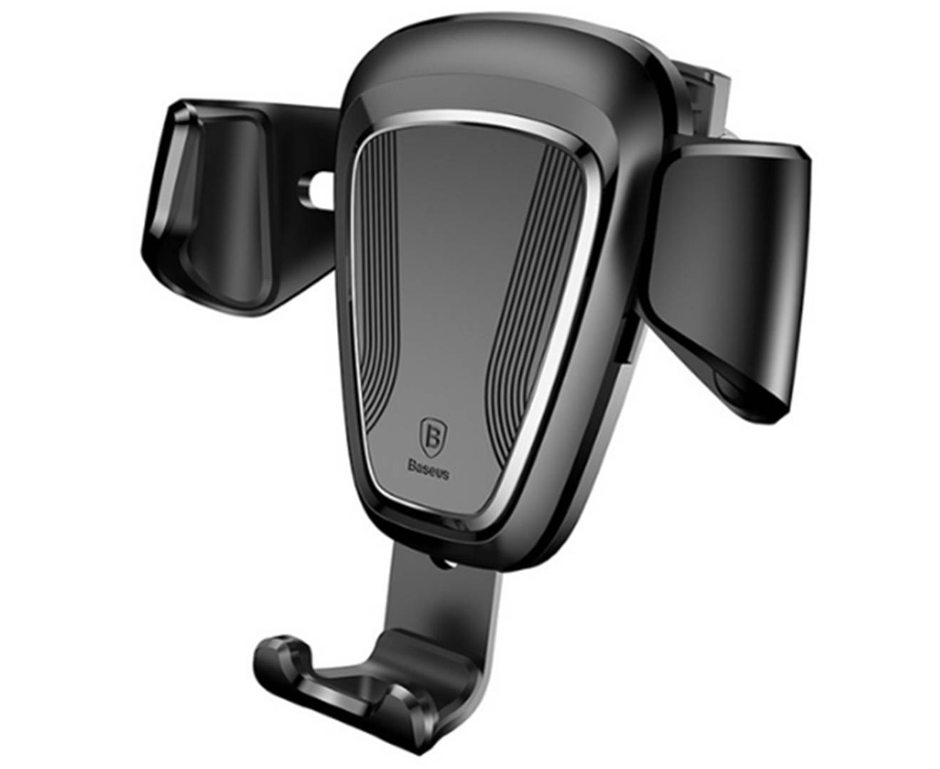 Select Mall Creative Gravity Bracket Car Sensor Mobile Phone Holder Car Air Outlet Navigation Mobile Phone Holder Can Be Rotated-Black