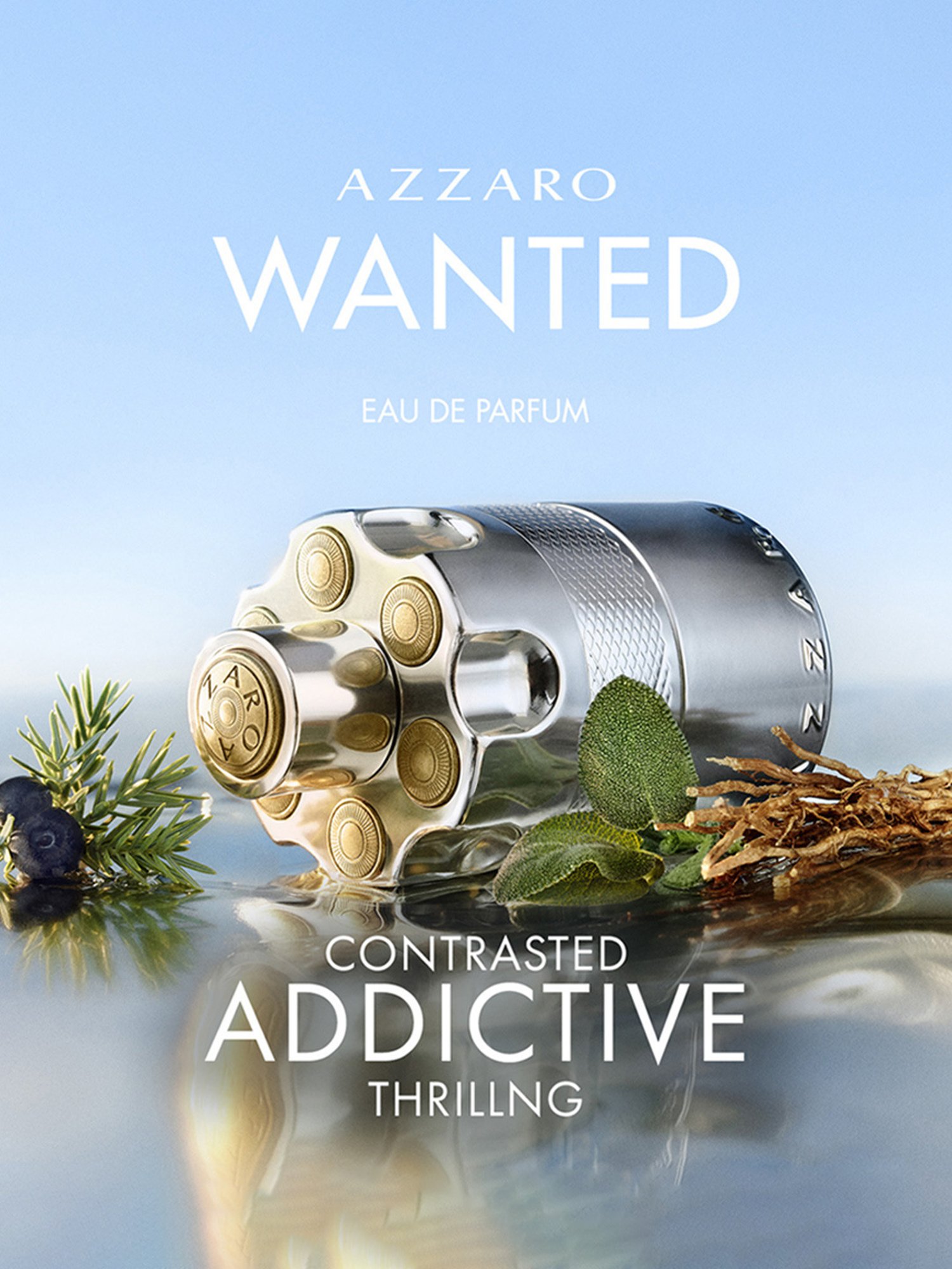 Azzaro Wanted Eau De Parfum For Men - 50 ml