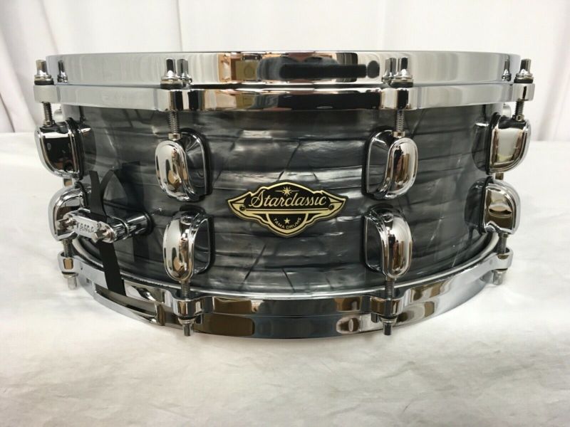 Tama Starclassic Walnut/Birch 14" Dia X 5.5" Deep Snare Drum/Charcoal Onyx