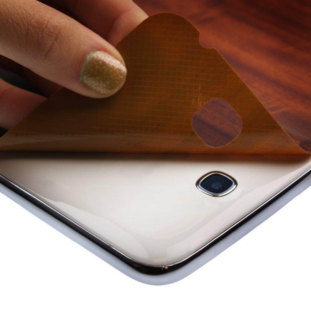 Skinomi&reg; Skin Dark Wood Cover+Screen Protector for Acer Iconia W3 8.1" Tablet