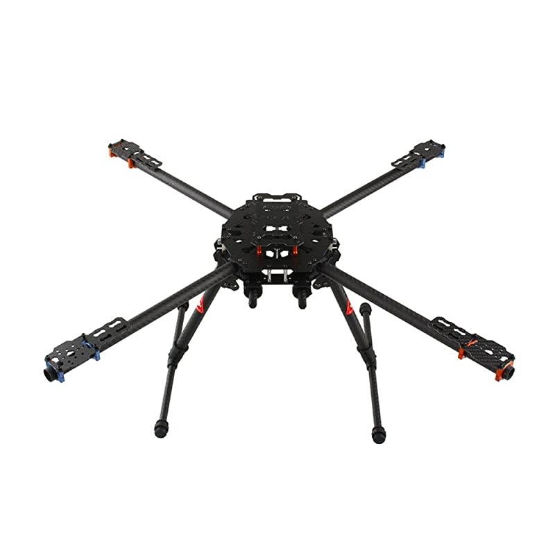 650 Carbon Fiber 4-Axis Aircraft Fully Folding FPV Drone UAV Quadcopter Frame Kit for DIY Aircraft Helicopter TL65B01