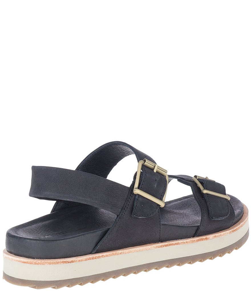 Merrell Women's Juno Leather Buckle Back-Strap Sandals