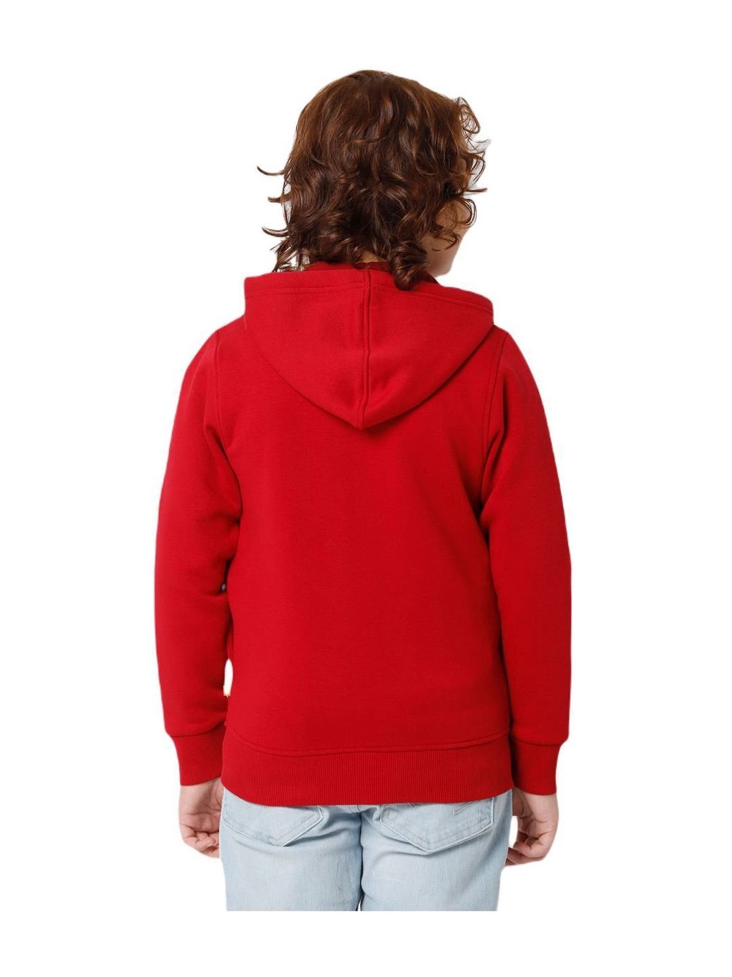 Proteens Kids Red Regular Fit Full Sleeves Jacket