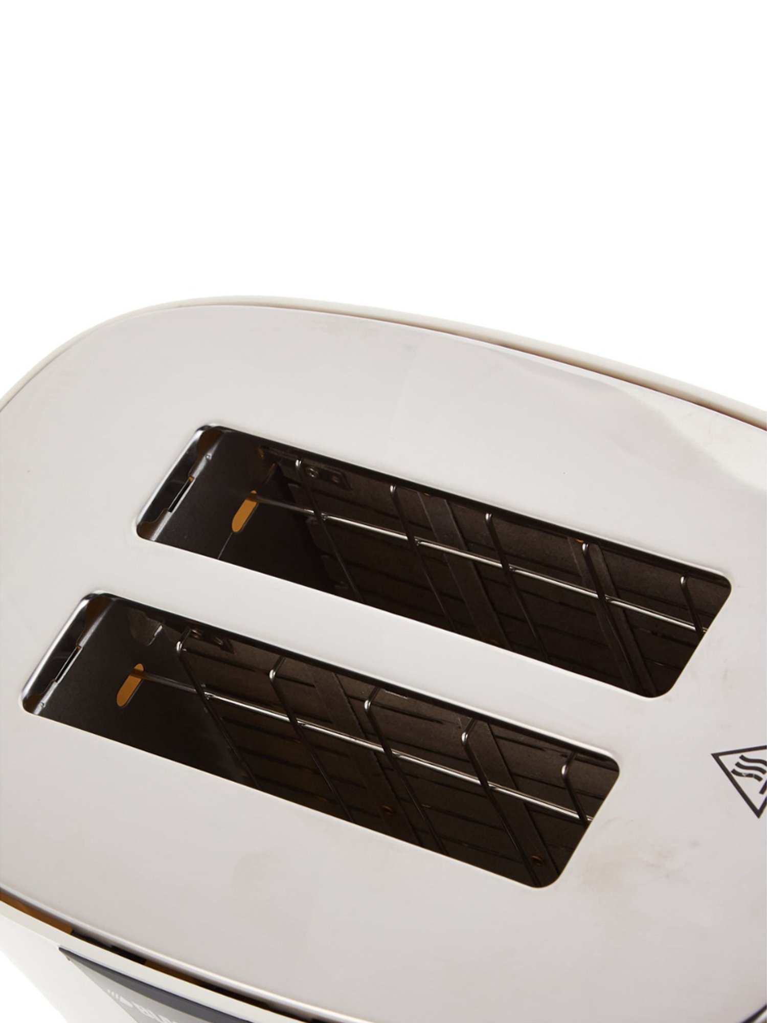 Black+Decker ET122 Toaster 800W with Browning Control 7 levels (White)