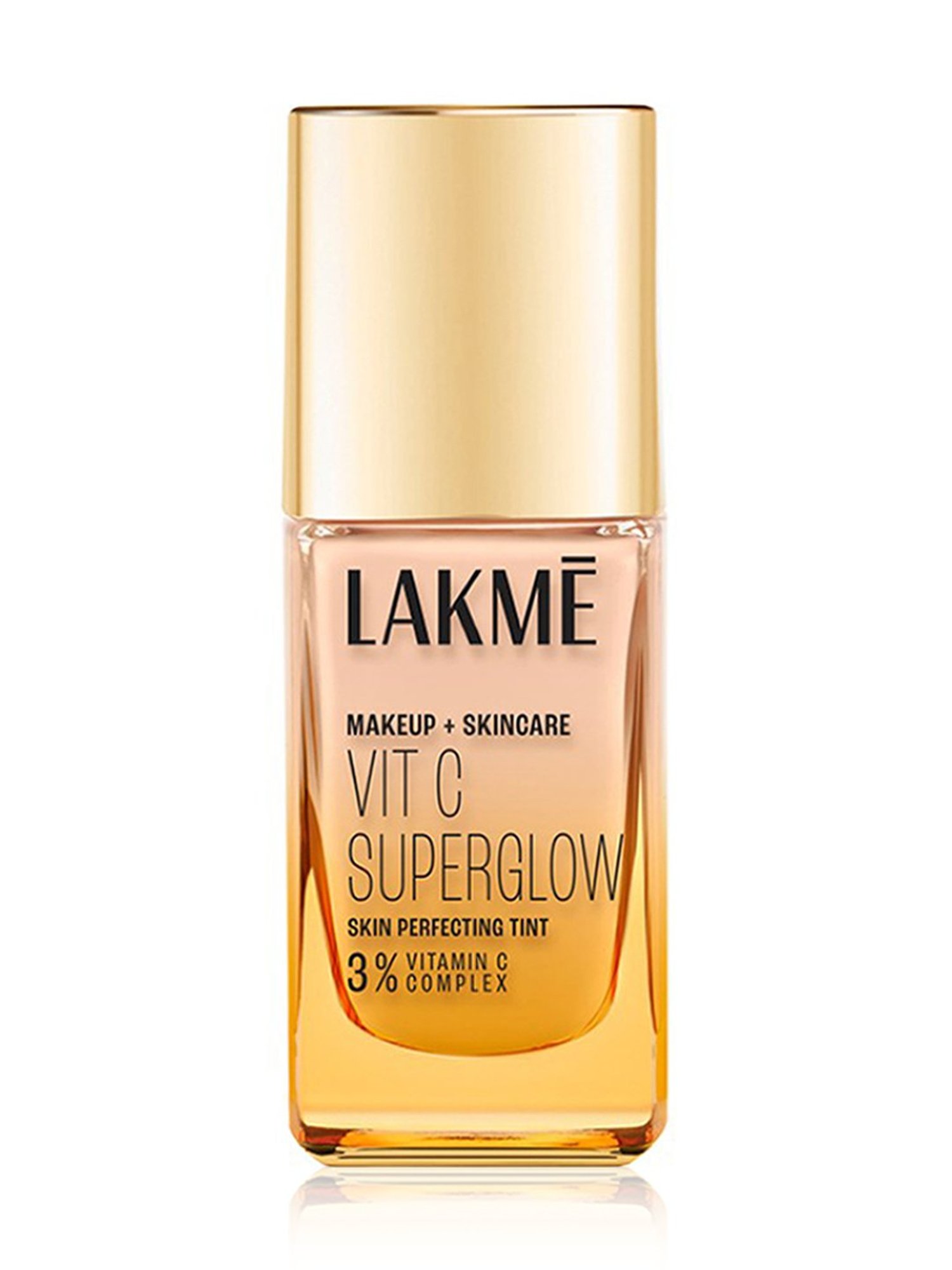 Lakme Makeup + Skincare Vit C Superglow Skin Perfecting Tint Cool Ivory C100 - 25 ml