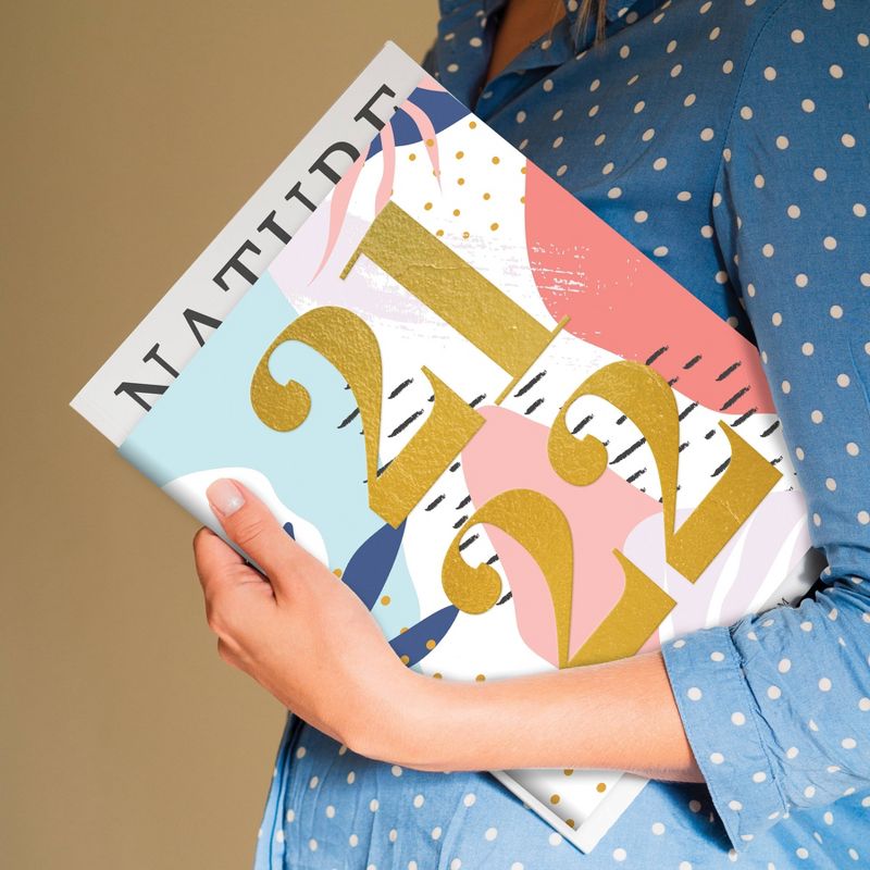 2021-22 Academic Planner 9" x 11" Modern Year Monthly - The Time Factory