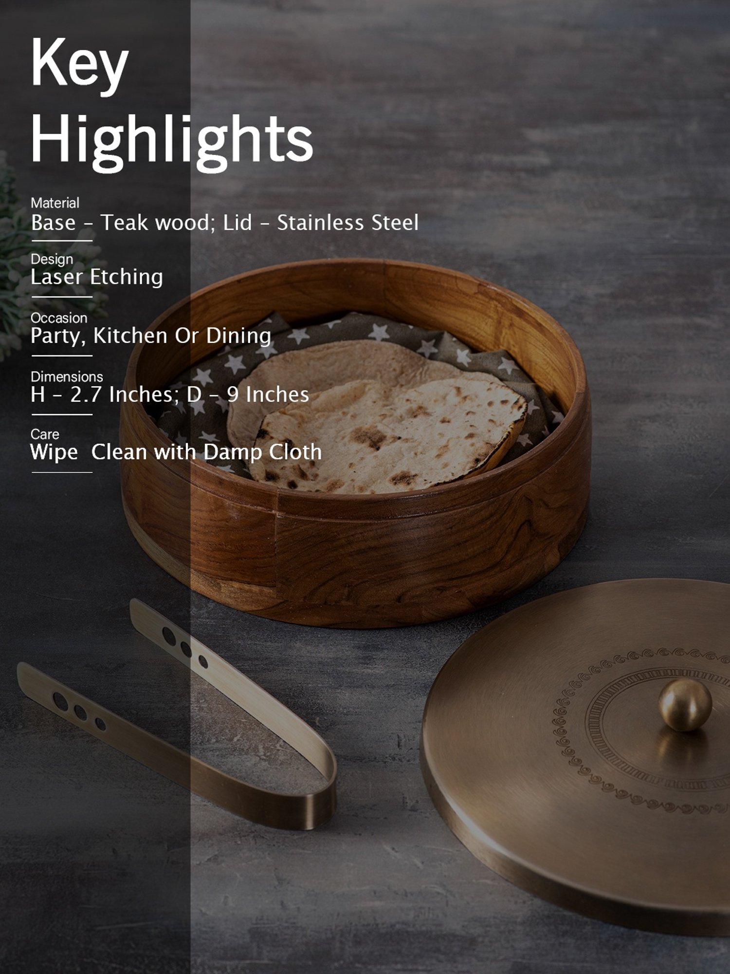 Goodhomes Transparent Glass Butter Dishes With Lid