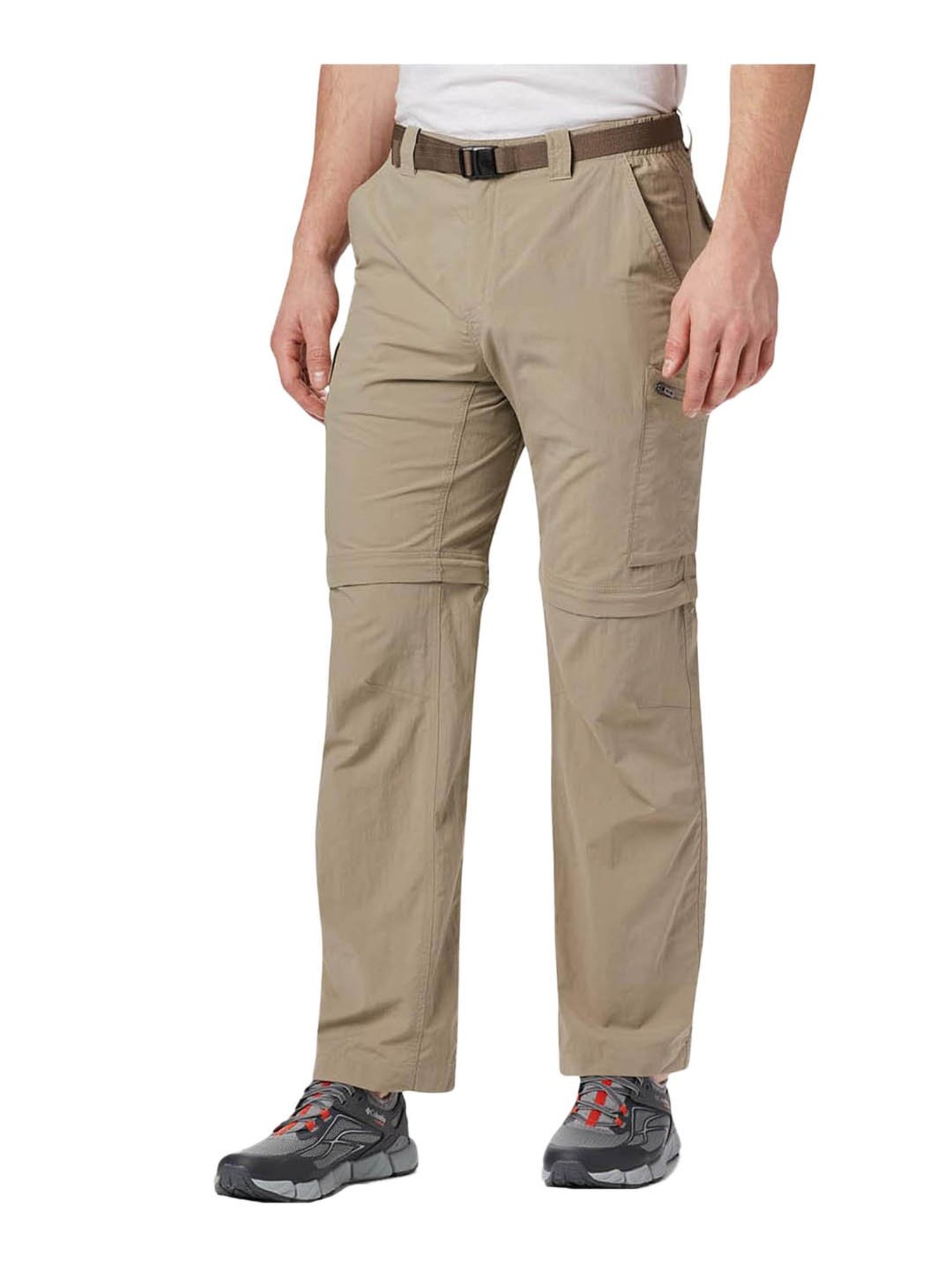 Columbia Men Brown Silver Ridge Convertible Pants