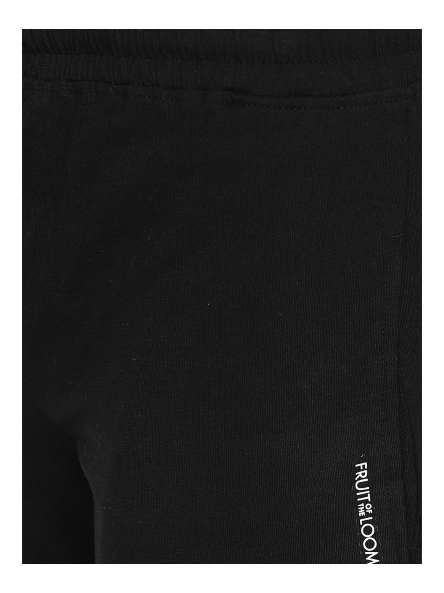 Fruit of the loom Black Regular Fit Trackpants