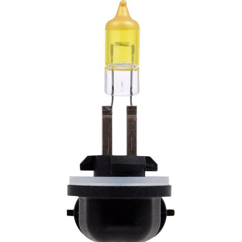 Sylvania 881 Fog Vision Yellow Amber Exterior Vehicle Street Legal OEM High Performance Halogen Light Bulb Replacement Set, 2 Pack