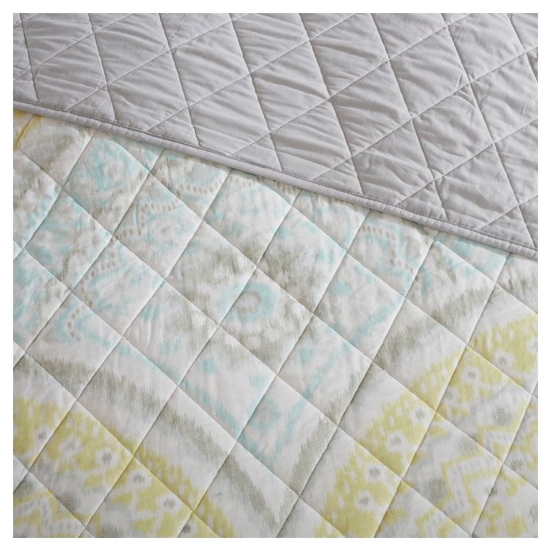 Full/Queen Laos Lily Coverlet Gray - Vera Bradley