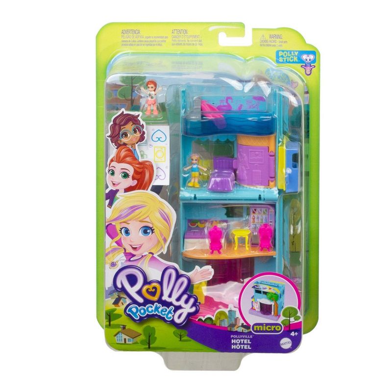 Polly Pocket Pollyville Hotel Playset