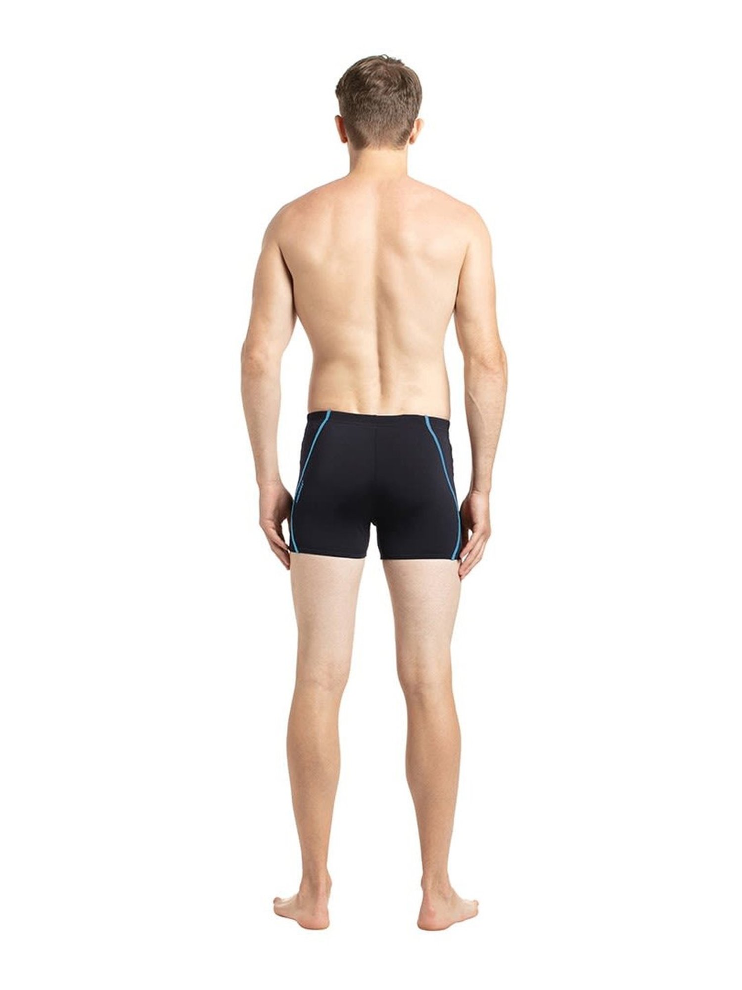 Speedo Navy AM ESS Splice Aqua Shorts