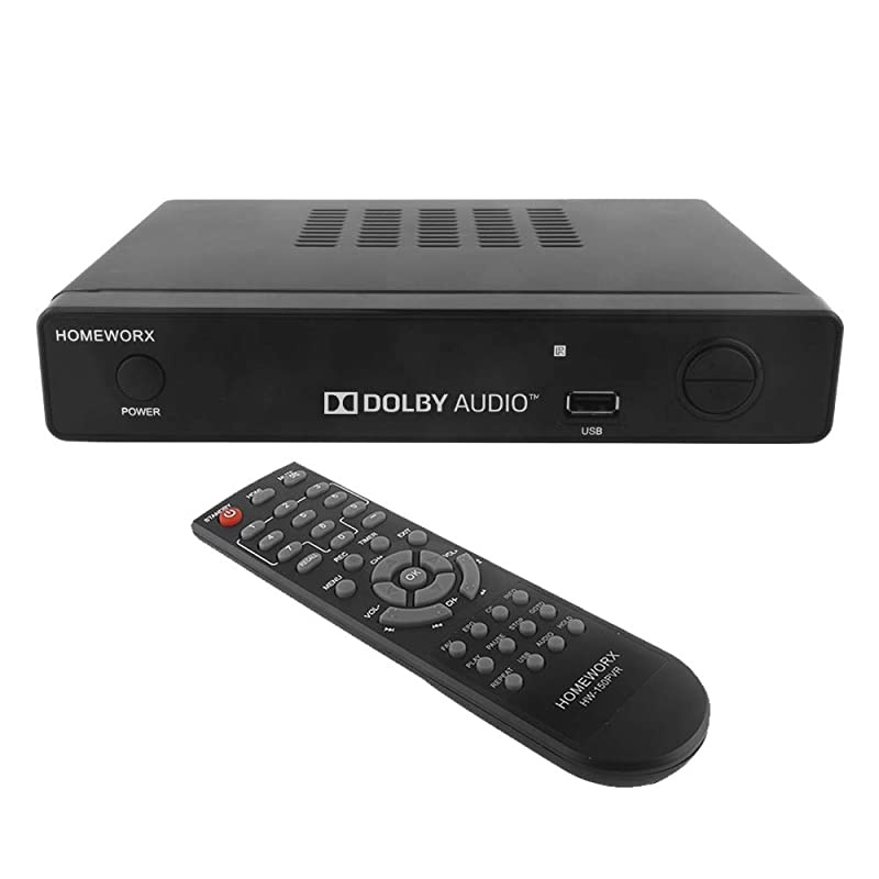 HW150PVR ATSC Digital Converter Box w TV Recording Media Player and TV Tuner Function