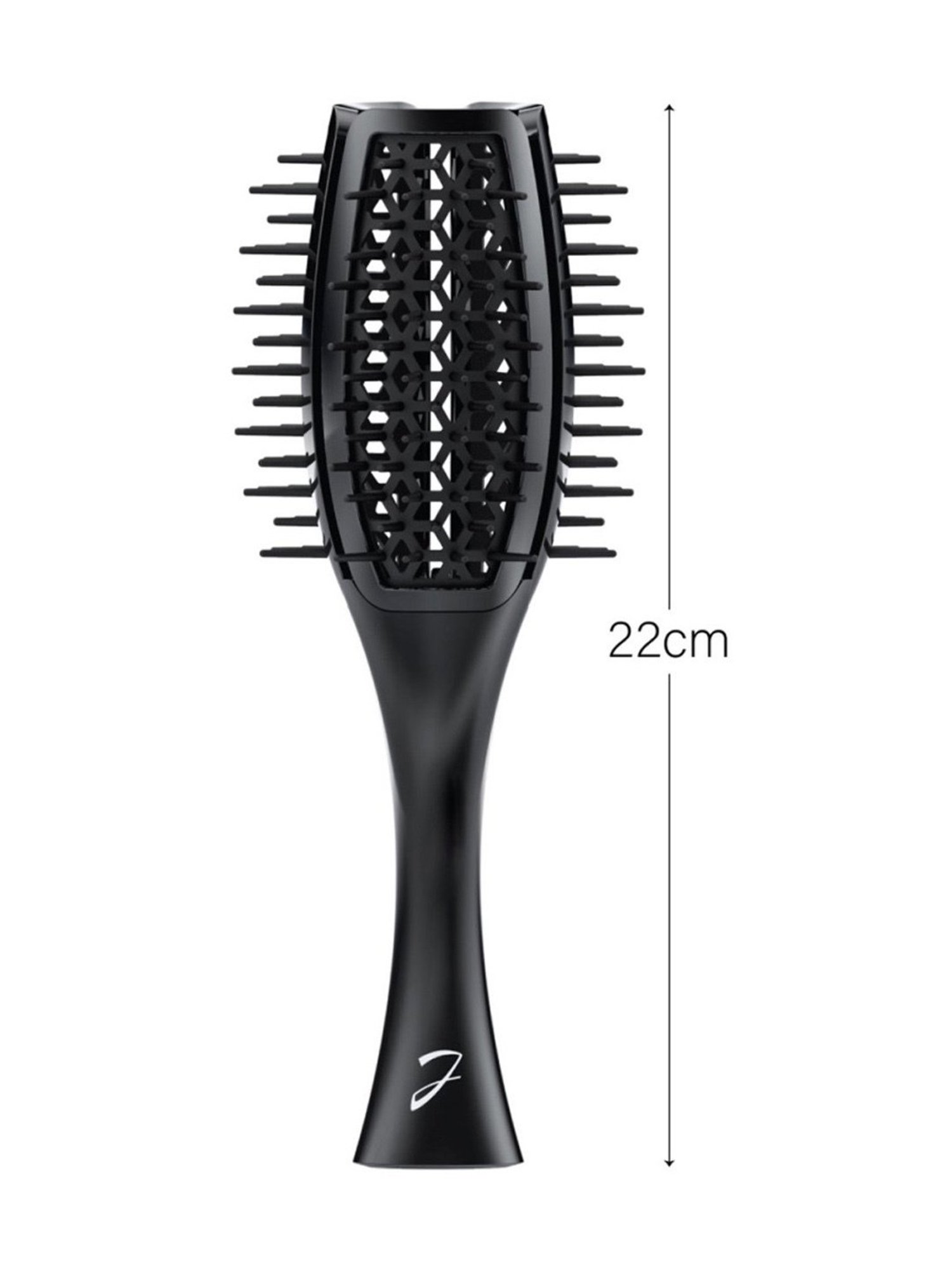 Janeke 1830 Professional Tulip Vented Hair Brush - 22 cm