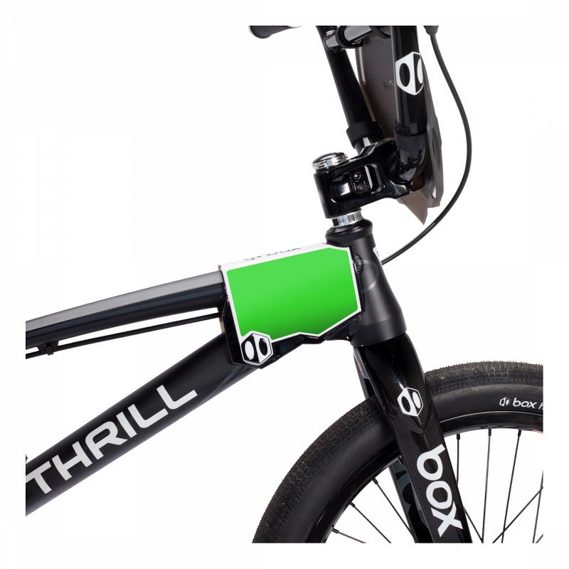 Box Box Two Side Palette 2pc BMX Number Plate