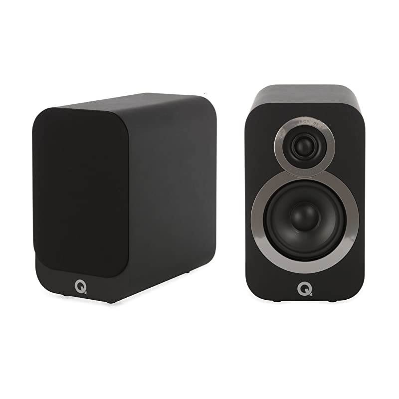 3010i Compact Bookshelf Speaker Pair (Carbon Black)