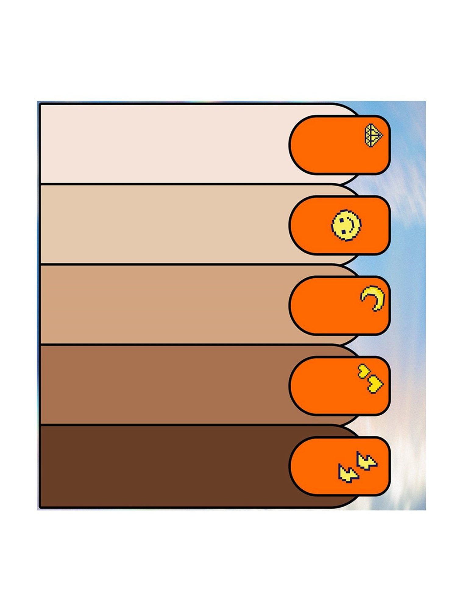 Gush Nail Lacquer Orangesicle - 7 ml